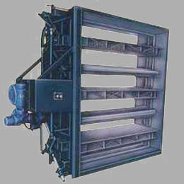 雙百葉窗式擋板門